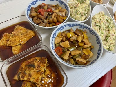 大阪の出張作り置き｜酢豚など4～6人前｜TSUKURIOKI Pate